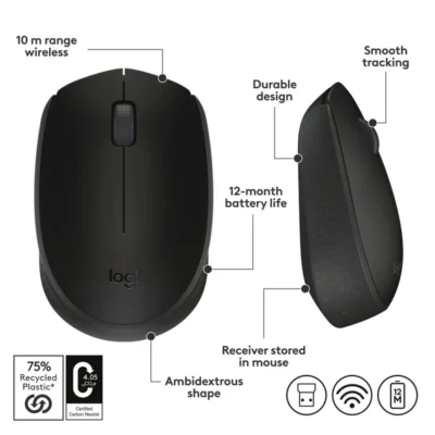موس بی سیم Logitech M171 - Image 3