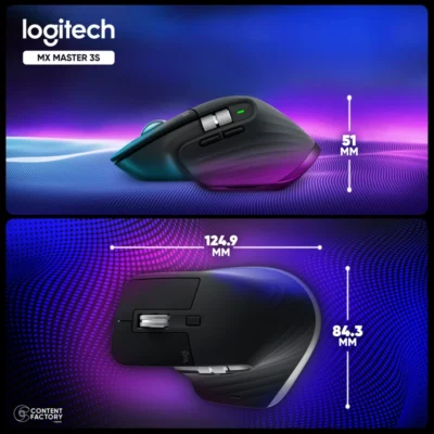 موس بی سیم Logitech MX Master 3S Performance - Image 5