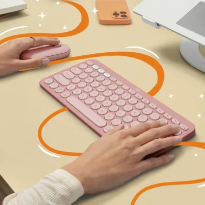 کیبورد بی سیم Logitech Pebble Keys 2 K380s - Image 3