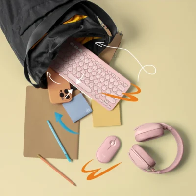 کیبورد بی سیم Logitech Pebble Keys 2 K380s - Image 5