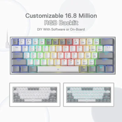 کیبورد باسیم Redragon K617 - Image 3