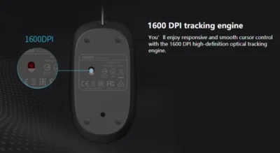موس سیمی Rapoo N200 - Image 3
